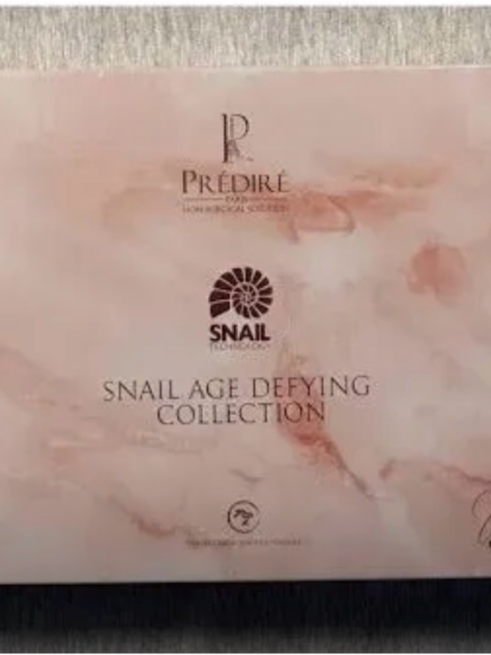 Snail Age Defying Collection - Pink/Peach Skincare Set